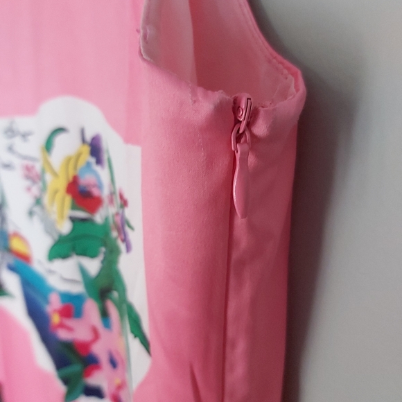 Chic Pink Sleeveless Mini Dress featuring Joe Cool Snoopy of Peanuts (NBW) - Picture 3 of 5